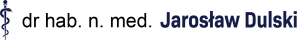 Lekarz neurolog dr hab. n. med. Jarosław Dulski